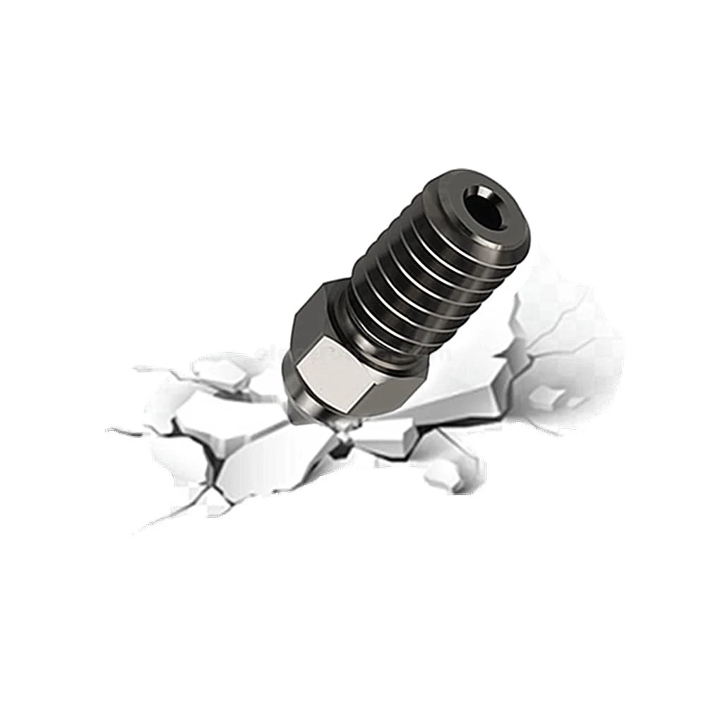 0.4mm Hardened Steel High-Speed M6 Nozzle for 1.75mm Filament - Image 3