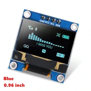 0.96 Inch 128×64 IIC I2C OLED Blue Display Module For Arduino