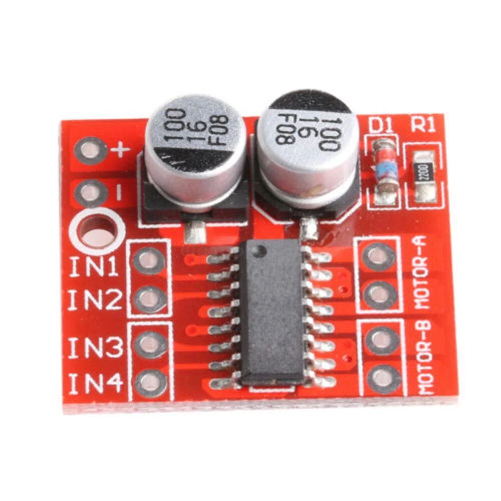 1.5A H-Bridge Dual Channel DC Motor Driver Module L298N PWM Speed Control - Image 3