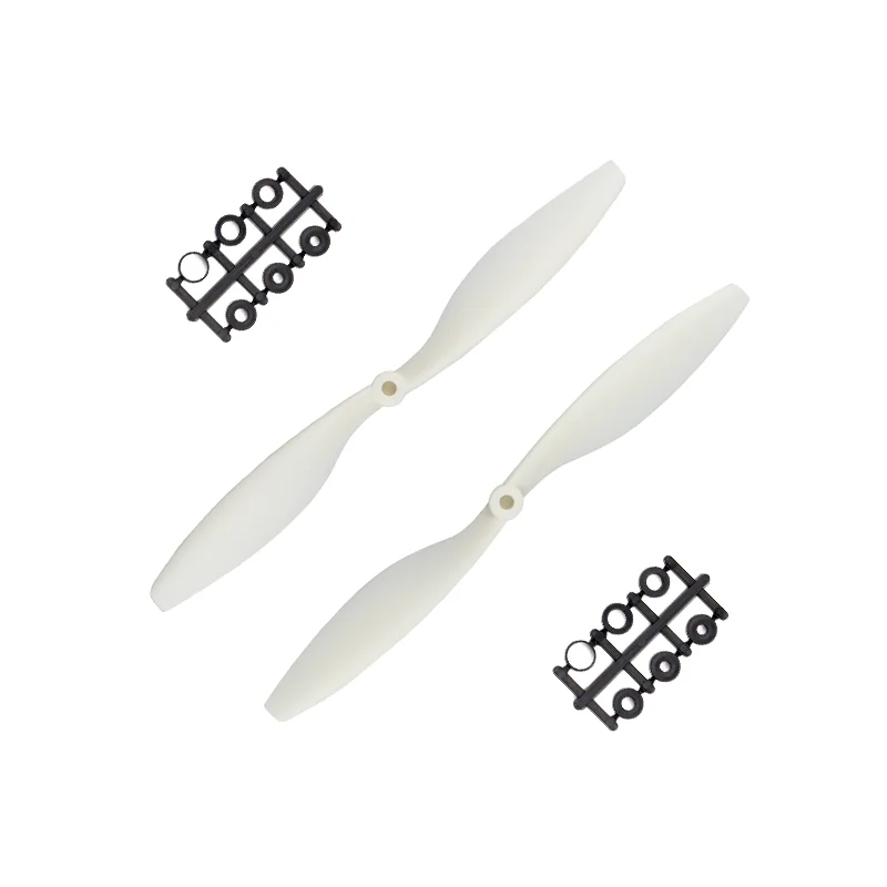 1045 Propeller Pair CW & CCW 10 Inch 10×4.5 for RC Drone, FPV & Multirotor – White