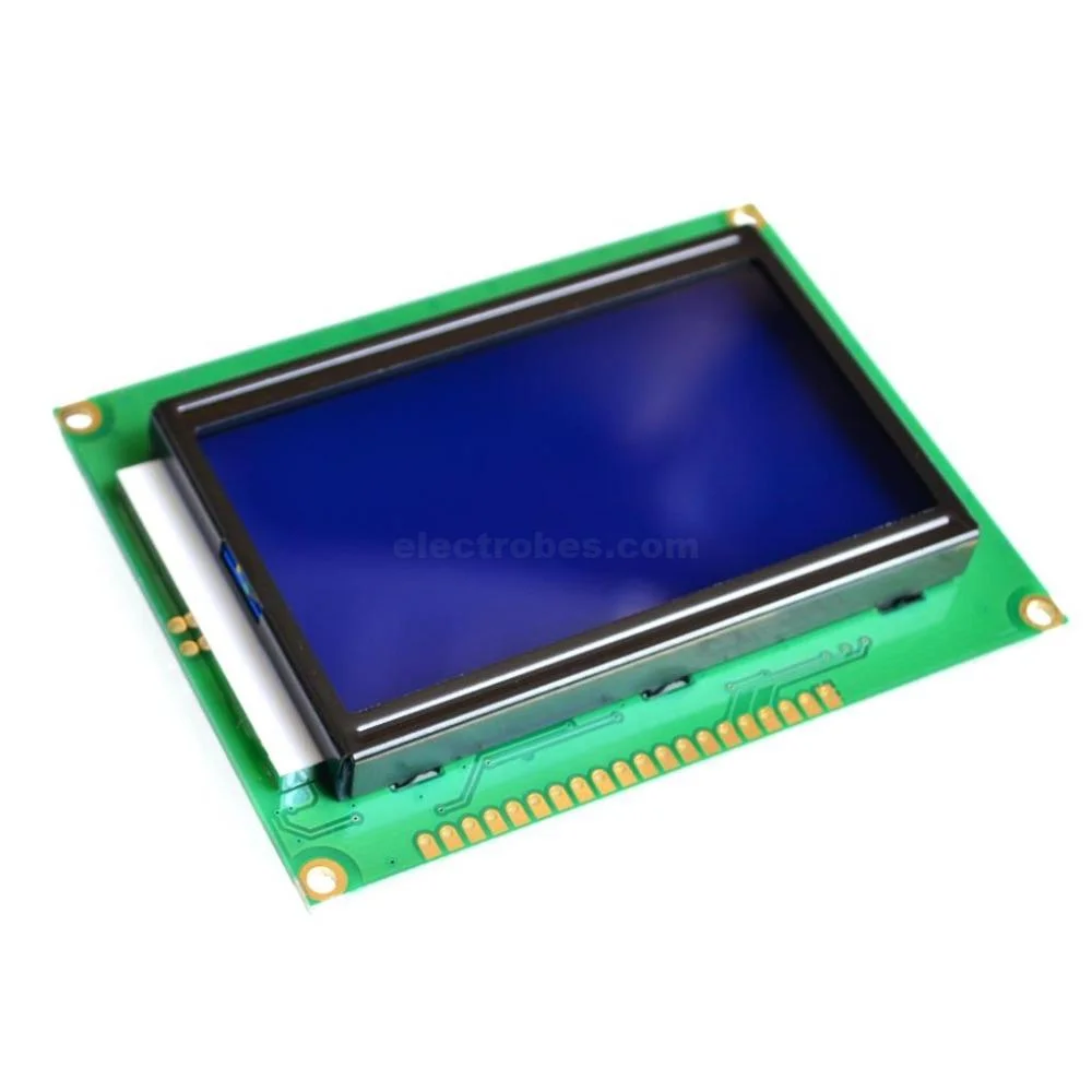 12864 128X64 ST7960 Dots Graphic LCD Display Module(Blue Color Backlight)