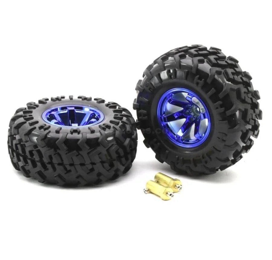 130mm Robot RC Car Wheel Tyre for ATV and DIY Robotics - Image 5
