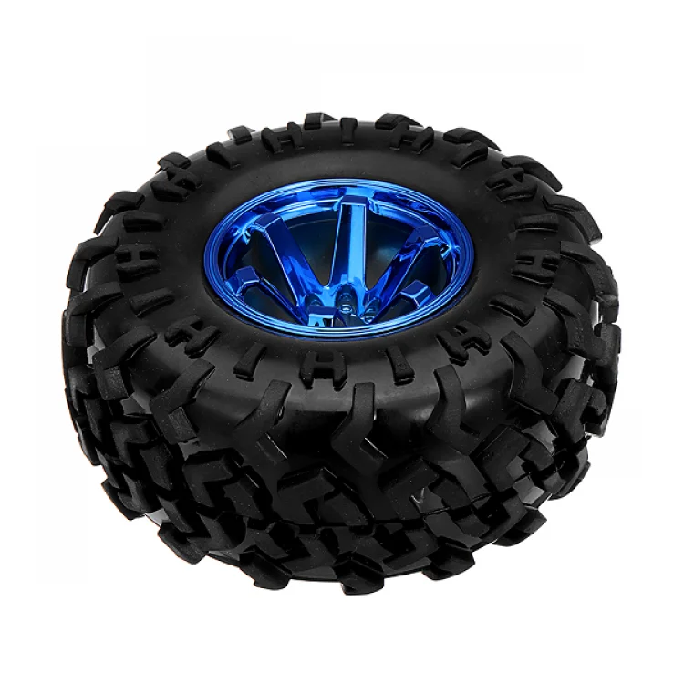 130mm Robot RC Car Wheel Tyre for ATV and DIY Robotics - Image 2