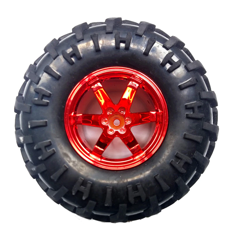 130mm Robot RC Car Wheel Tyre for ATV and DIY Robotics - Image 3