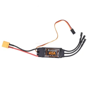 40A Brushless ESC Electronic Speed Controller with XT60 Plug