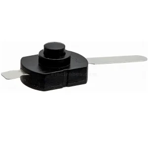 Black Mini On/Off Push Button Switch