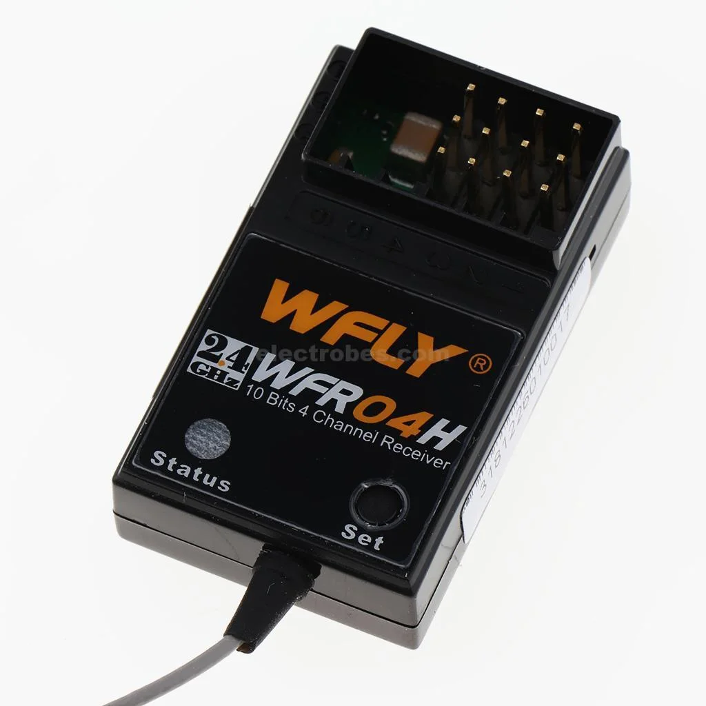 WFLY WFR06S 2.4GHz 6-Channel Mini Receiver for RC Quadcopter