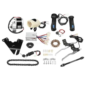 24V 250W Electric Bike Conversion Kit with Motor & Controller for 22–28″ Bicycles