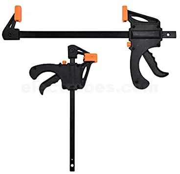 HS Tools Quick Grip 4-Inch Ratchet Bar Clamp Clip Kit - Image 2