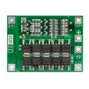 3S 40A 12.6V Cell 18650 Li-ion Lithium Battery Charging BMS Board Balanced Charging Module