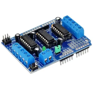 L293D Based DC Motor/Stepper/Servo Shield for Arduino