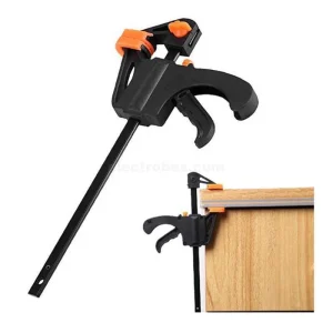 HS Tools Quick Grip 4-Inch Ratchet Bar Clamp Clip Kit