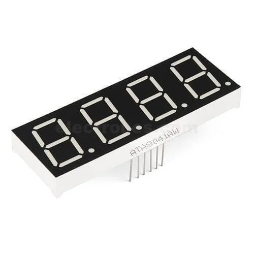 4 Digit 7 Seven Segment Display Common Anode BCD