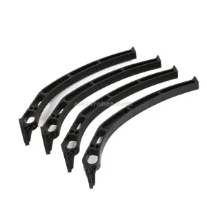 Heightened Broadened Landing Gear Skids for DJI F450 F550 SK480 Quadcopter – Black
