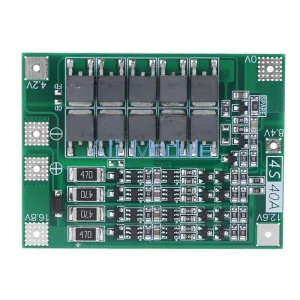 4S 40A 12.6V Cell 18650 Li-ion Lithium Battery Charging BMS Board Balanced Charging Module