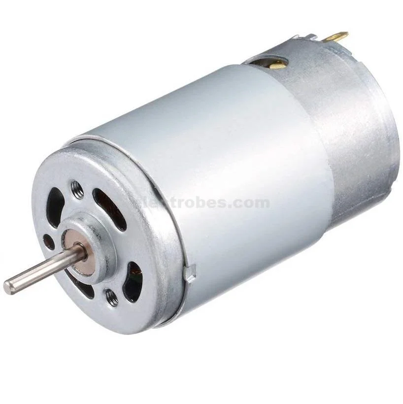 DC 6V–12V 8000RPM High-Torque Electric Motor