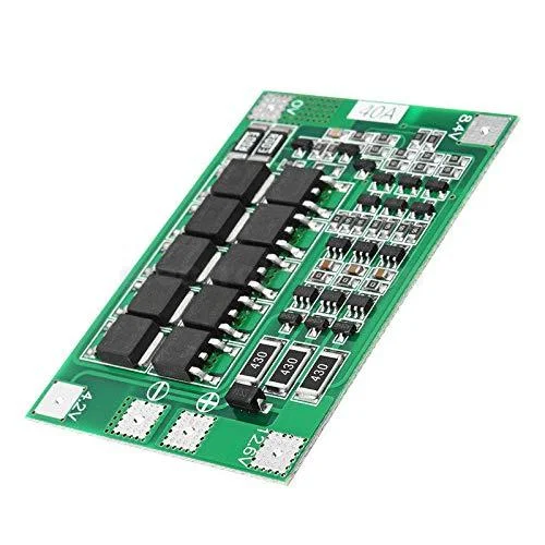 3S 60A 12.6V Cell 18650 Li-ion Lithium Battery Charging BMS Board Balanced Charging Module