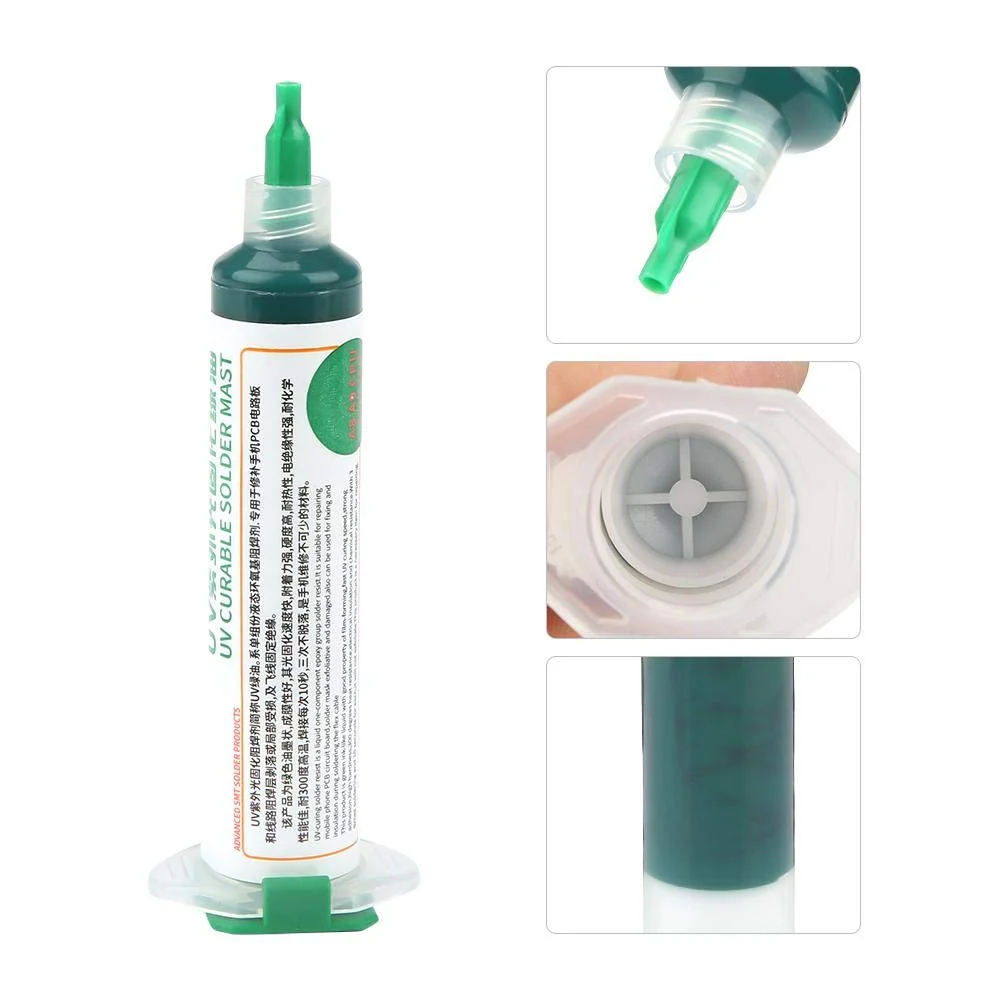 10cc UV PCB BGA Solder Resist UV Curable Soldering Repair Paint Solder Mask Solder Resist - Image 2