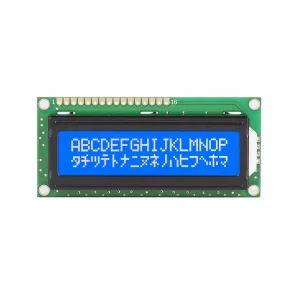 16×2 LCD Display 1602 Character Display for Arduino – Blue