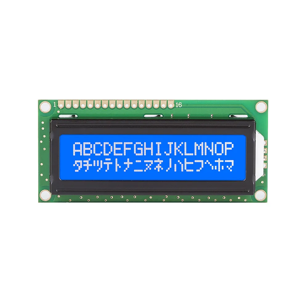 16×2 LCD Display 1602 Character Display for Arduino – Blue