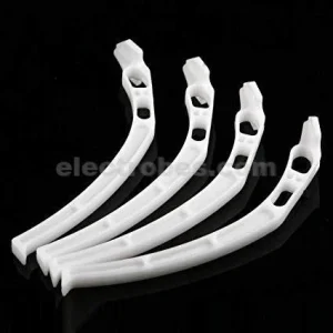 Heightened Broadened Landing Gear Skids for DJI F450 F550 SK480 Quadcopter – White