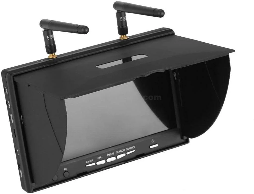 FPV 5802S 5.8GHz 40 Channel Receiver +LCD Monitor +Battery - Image 2
