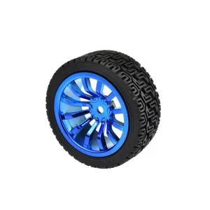 65mm Robot Smart Car Rubber Tire Wheel for Arduino Robot Rover