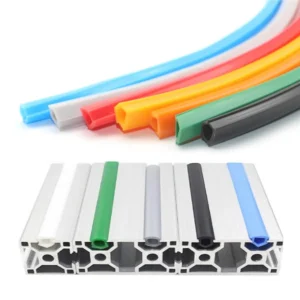 6mm Flat Slot Cover Seal for 2020 V-Slot Aluminum Profiles – 1 Meter