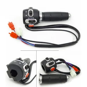 7th Generation Electric Vehicle Throttle Handle with Switch and Indicators