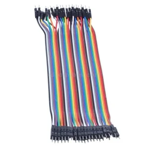 Hole to Hole 40 Jumper Wires Strip