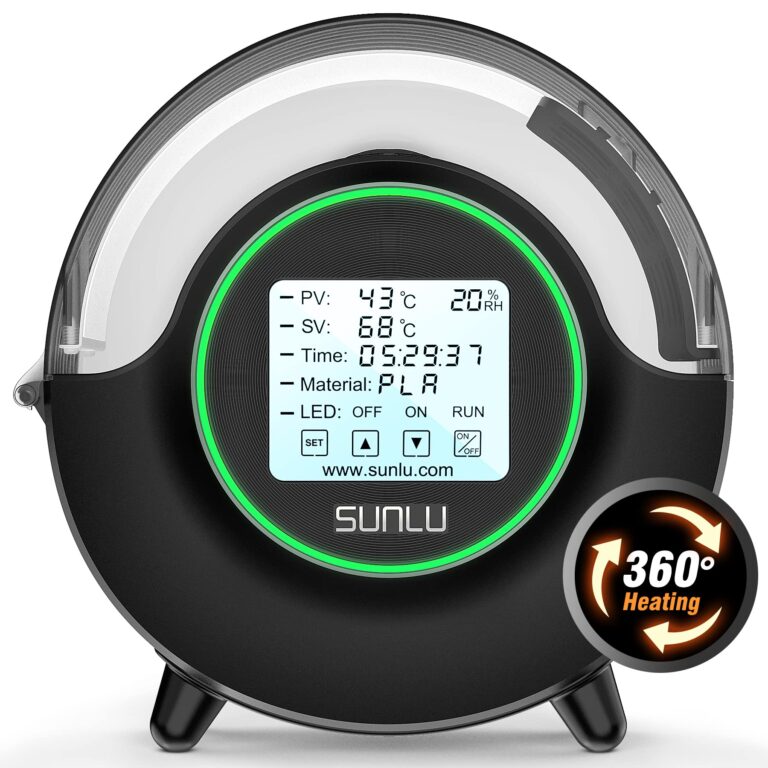 SUNLU S2 Filament Dryer 70°C with 360° Surround Heating & LED Touchscreen - Image 4