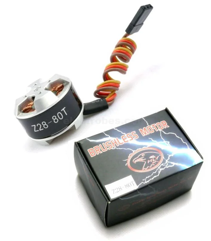 HL Z28-80T Gimbal Brushless Motor 12N14P Short Shaft for GoPro Camera - Image 3