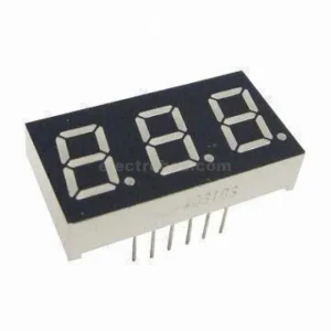 3 Digit 7 Seven Segment Display Common Cathode BCD