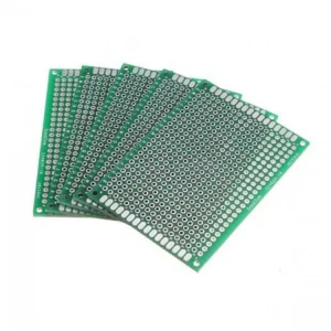 9cm × 15cm Single-Sided FR4 Fiberglass Dotted Veroboard