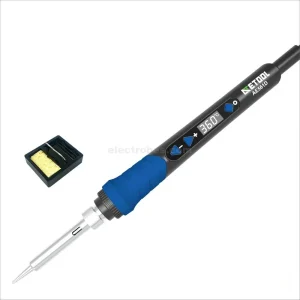 68W Digital Adjustable Temperature Soldering Iron with LCD Display