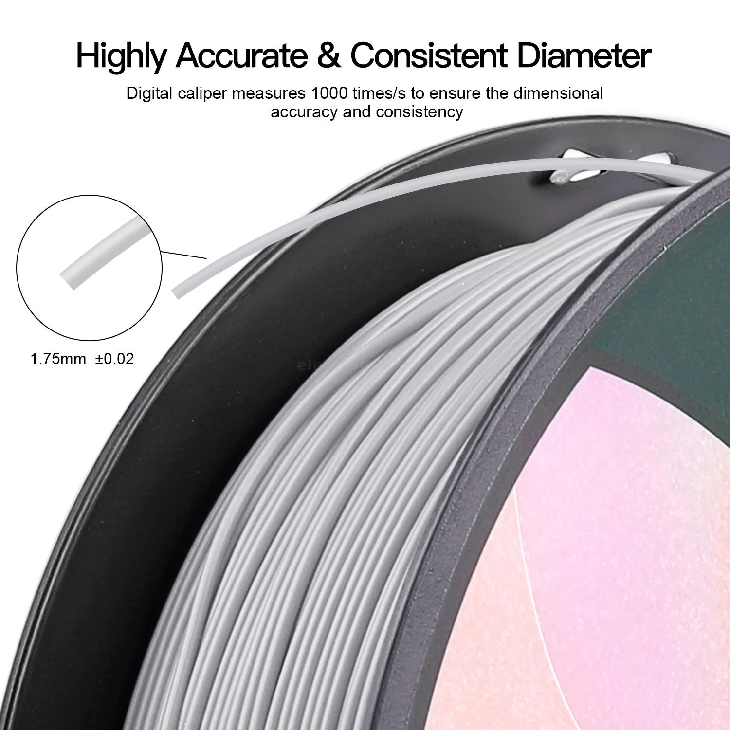 Creality Ender Series PLA 1.75mm 3D Printer Filament 1kg/Roll - Image 3