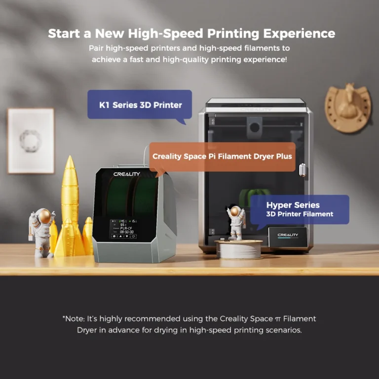 Creality Space Pi Plus Dual Filament Dryer – 2-Roll 3D Printer Filament Dehydrator - Image 7