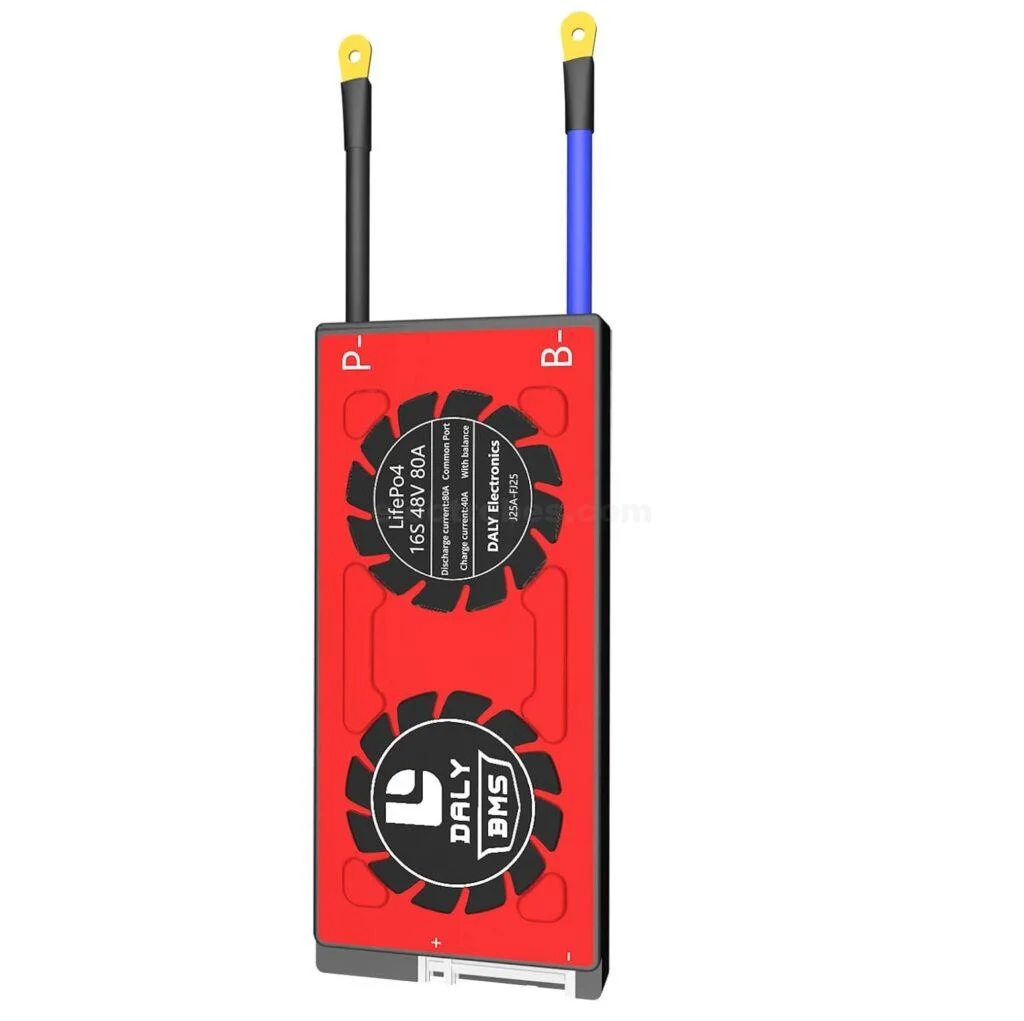 DALY BMS LFP LifePo4 16S 48V 80A BMS Battery Management System for Lifepo4 Battery Pack Balanced Charging Board - Image 2