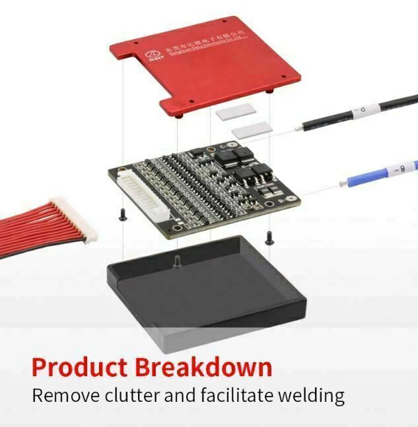 DALY BMS Li-ion 6S 24V 20A BMS Battery Management System for 18650 Battery Pack Balanced Charging Board - Image 2