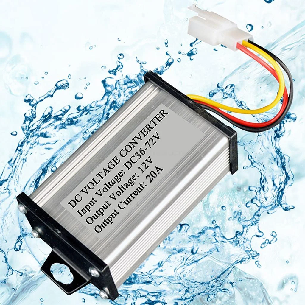 DC 36V-72V To DC 12V 20A DC DC Converter Adapter - Image 3