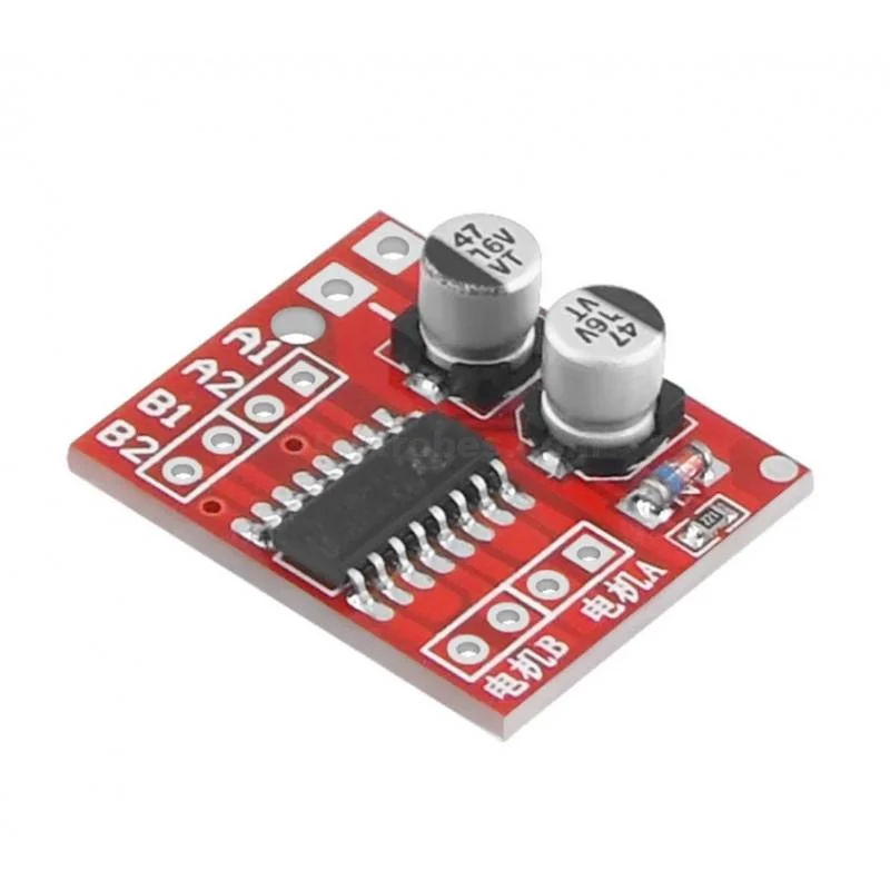 1.5A H-Bridge Dual Channel DC Motor Driver Module L298N PWM Speed Control