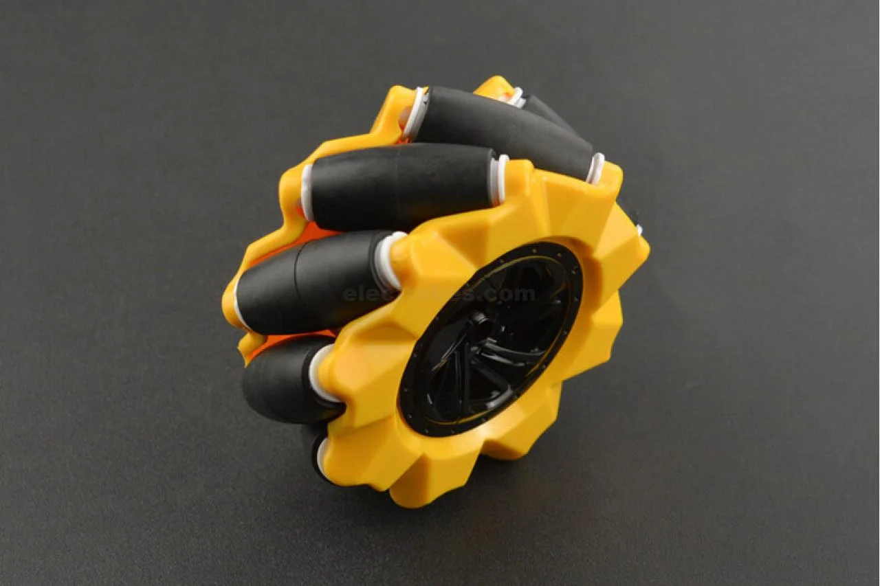 80mm Mecanum Omni-Directional Wheel Pair for Smart Robot Car