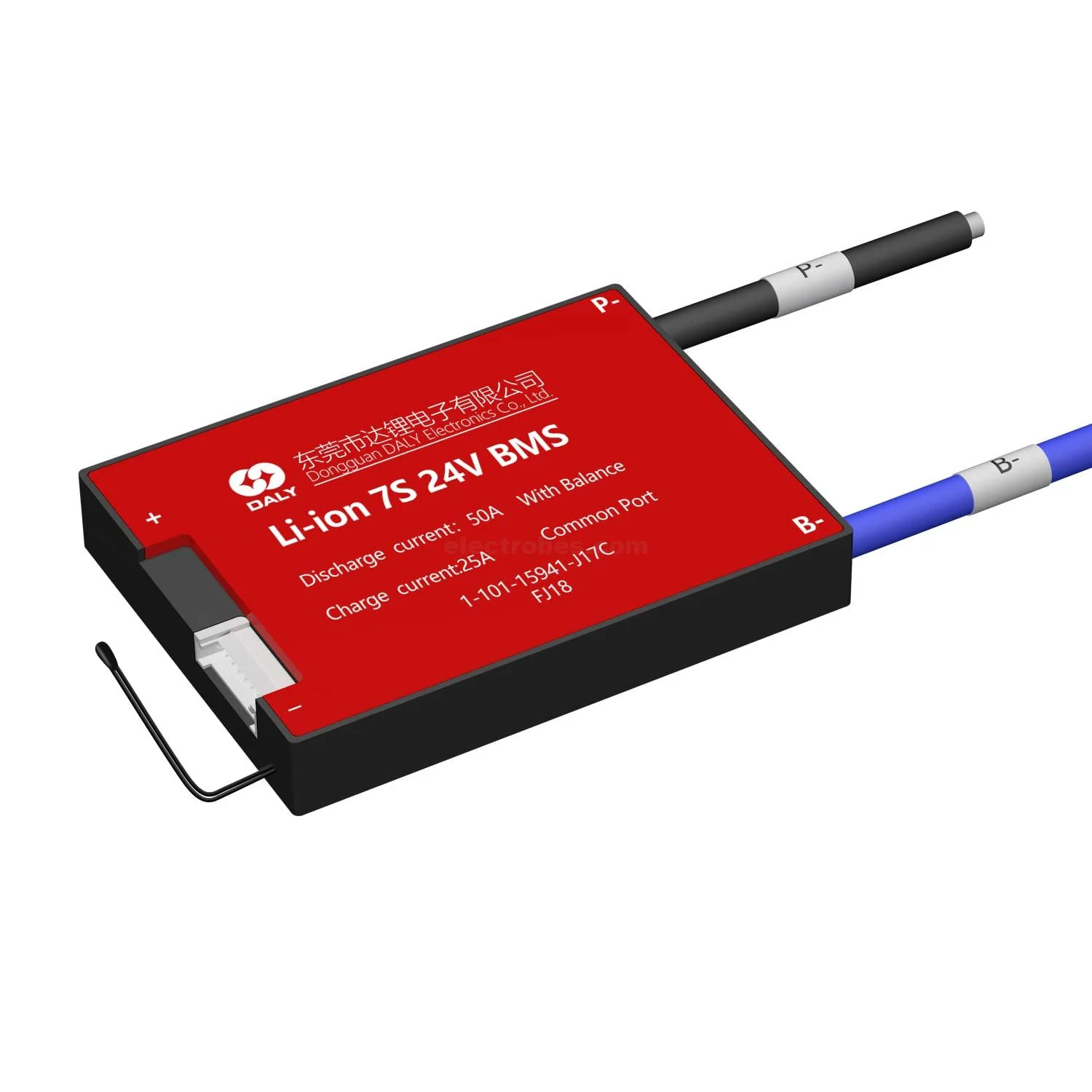 DALY BMS Li-ion 7S 24V 50A BMS Battery Management System for 18650 Battery Pack Balanced Charging Board (Copy) - Image 2