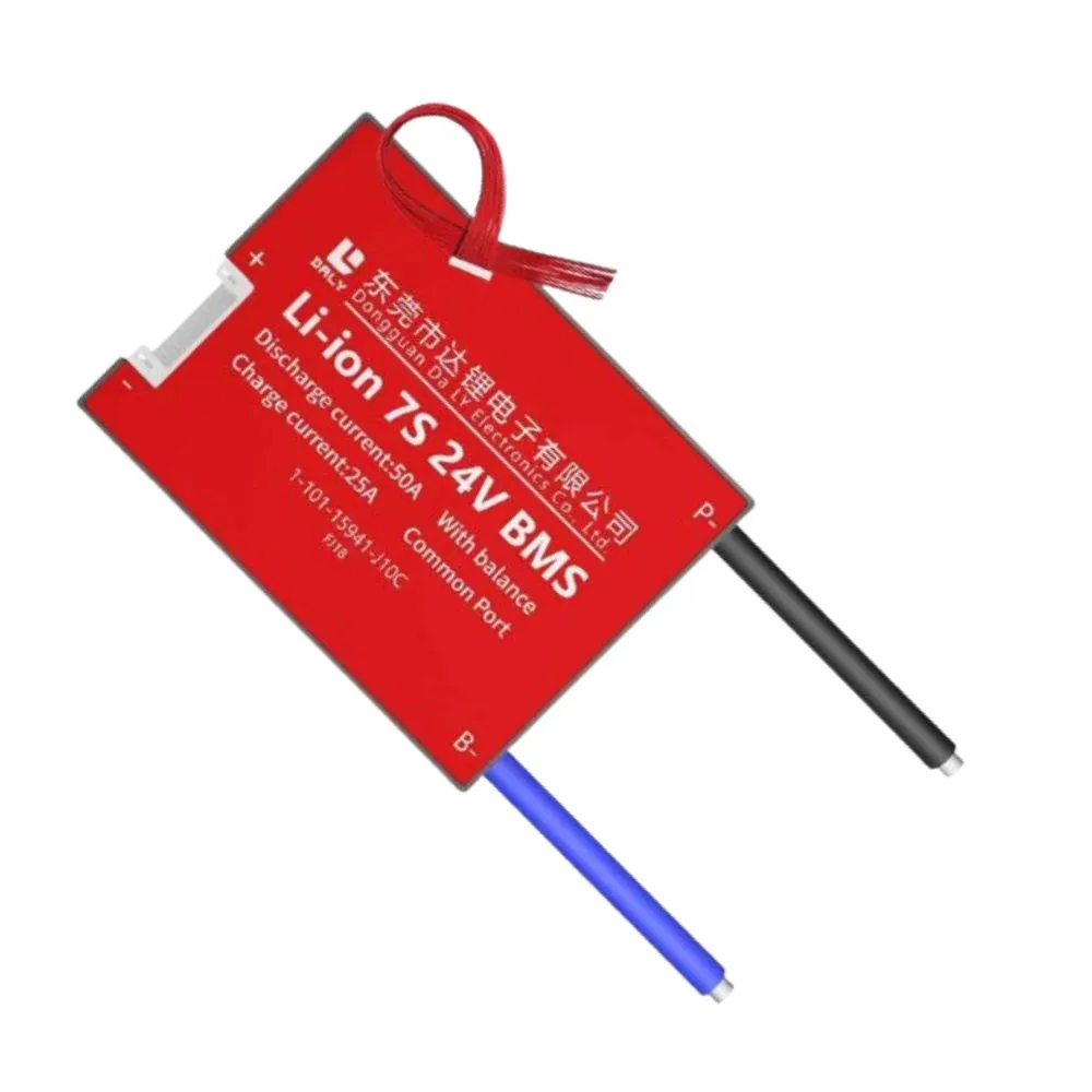 DALY BMS Li-ion 7S 24V 50A BMS Battery Management System for 18650 Battery Pack Balanced Charging Board (Copy)