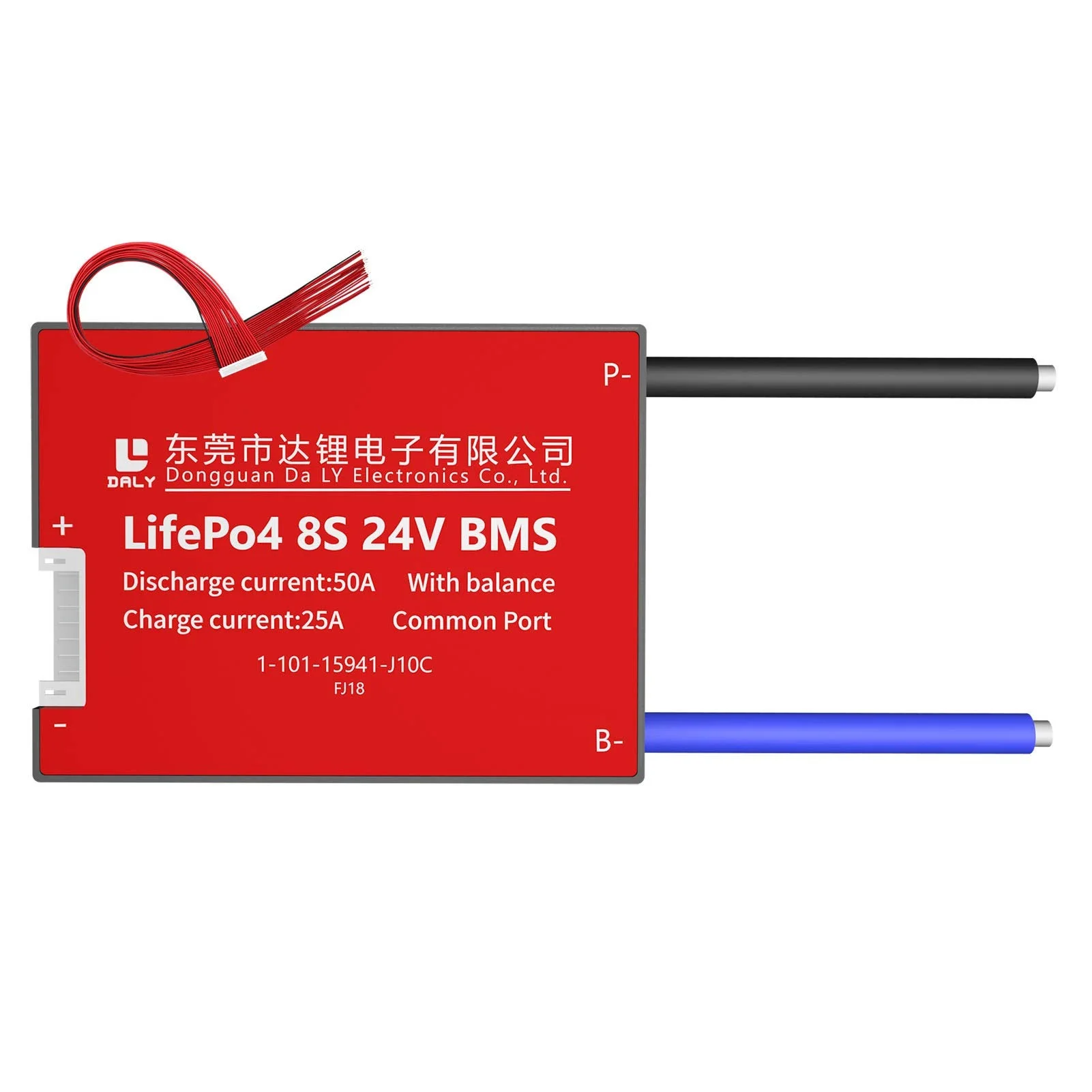 DALY BMS LFP LifePo4 8S 24V 50A BMS Battery Management System for Lifepo4 Battery Pack Balanced Charging Board