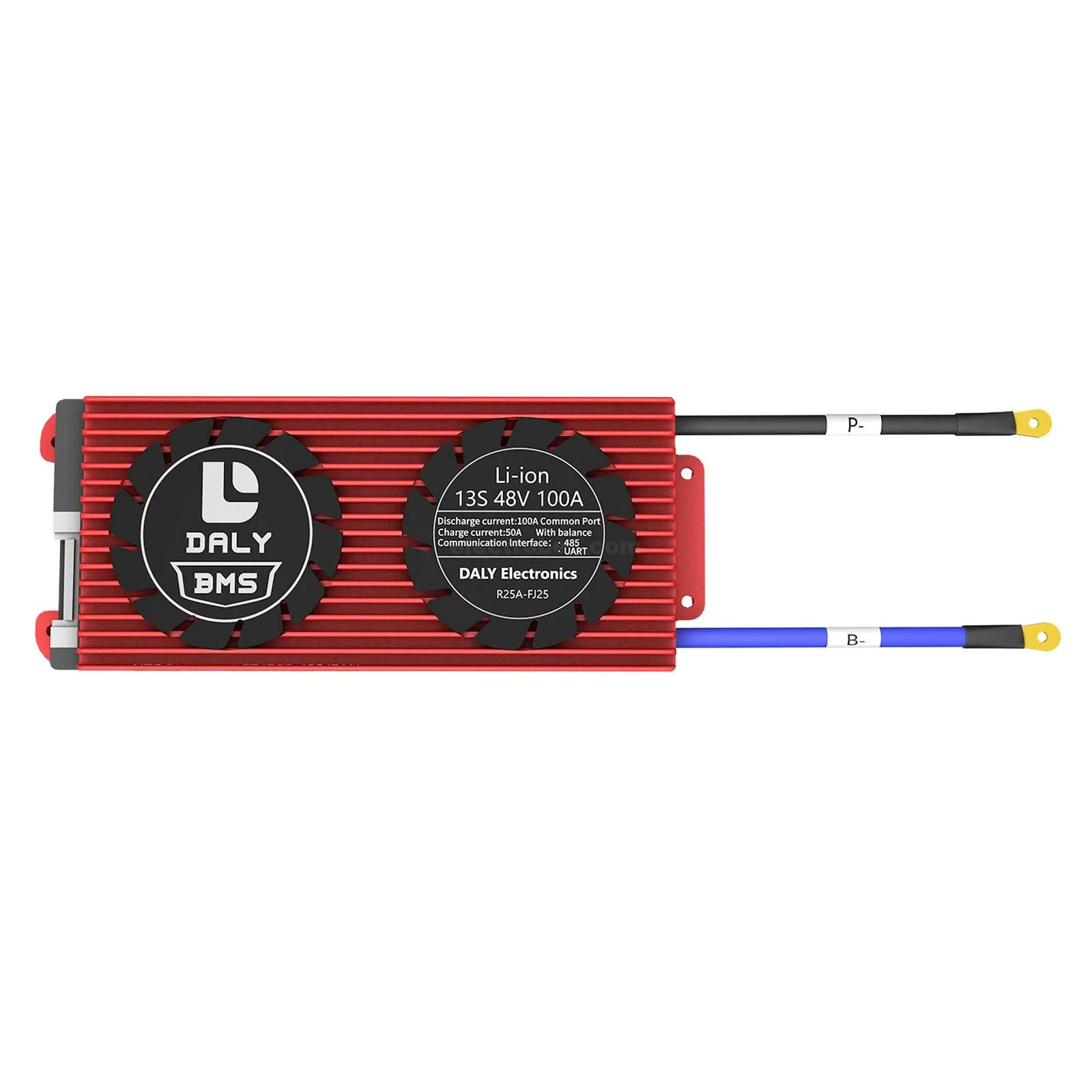 DALY BMS Li-ion 13S 48V 100A BMS Battery Management System for 18650 Battery Pack Balanced Charging Board - Image 3