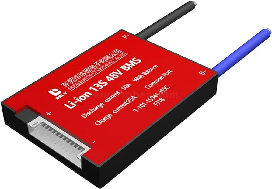 DALY BMS Li-ion 13S 48V 50A BMS Battery Management System for 18650 Battery Pack Balanced Charging Board - Image 5