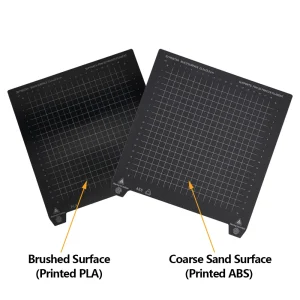 310 × 310mm Double-Sided PEI Spring Steel Magnetic Build Plate for 3D Printers