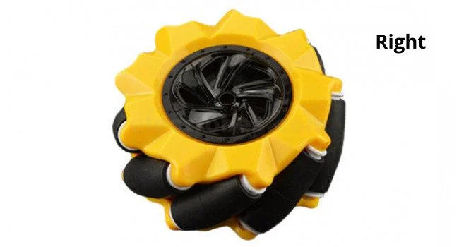 80mm Mecanum Omni-Directional Wheel Pair for Smart Robot Car - Image 5