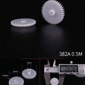 DIY 382A Single-Layer Motor Gear – 38 Teeth Plastic Gear
